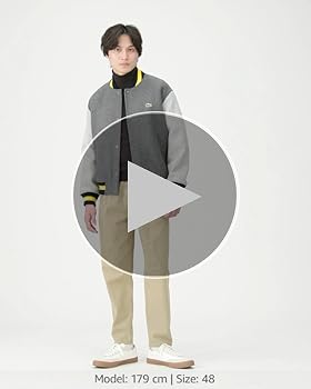 はる様ご予約品　　　新品未使用☆現行品 ラコステ ベーシックバーシティジャケット Amazon | [ラコステ] ブルゾン [公式] ベーシックバーシティ